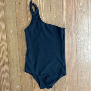 Mikoh mini swimwear Marbella one piece swimsuit size XL black